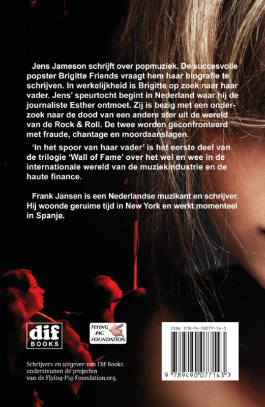 In het spoor van haar vader / Wall of fame / 1 achterkant