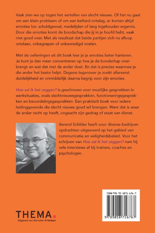 Hoe zal ik het zeggen? achterkant