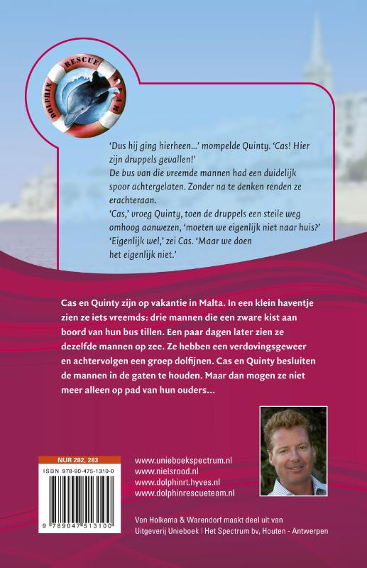 Dolfijn Ontvoerd achterkant