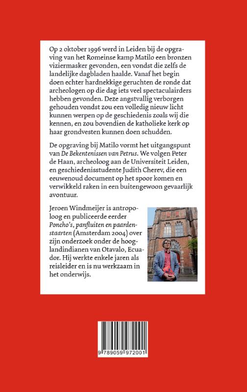 De bekentenissen van Petrus achterkant