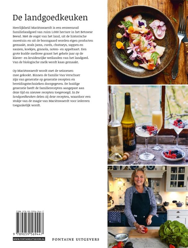 De landgoedkeuken achterkant