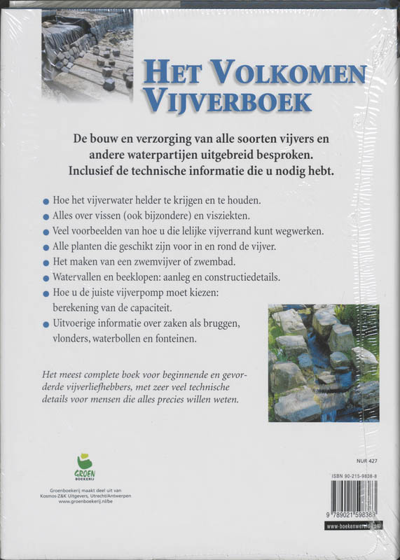 Het Volkomen Vijverboek achterkant