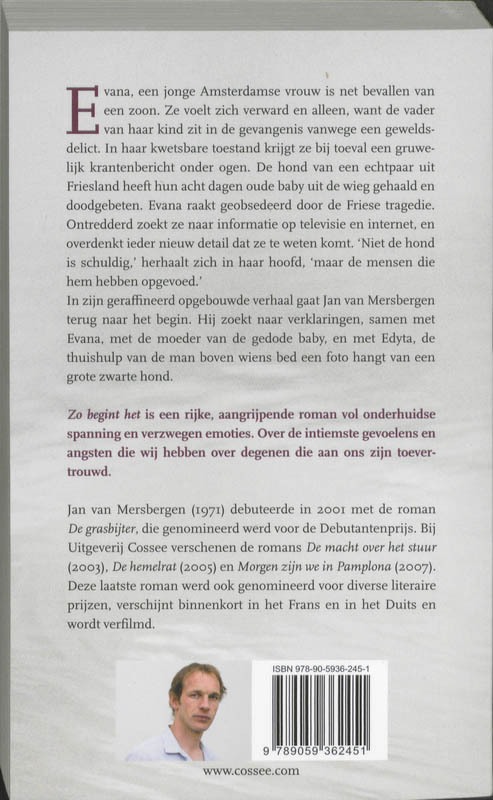 Zo begint het achterkant