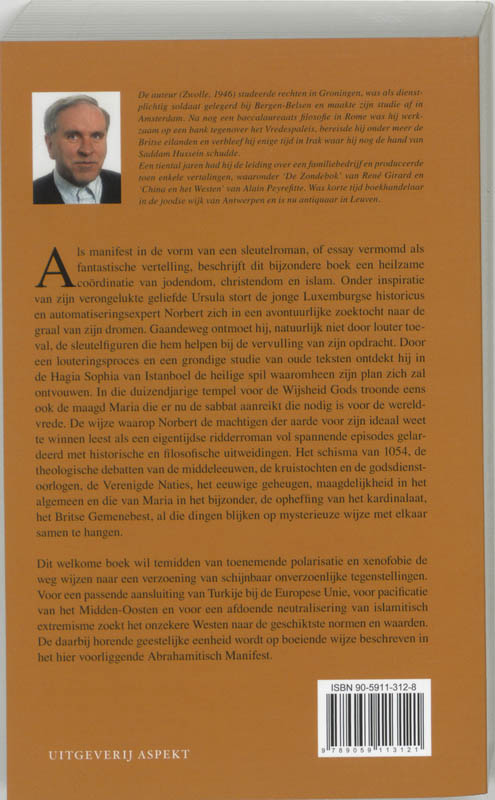 Het Abrahamitische manifest achterkant