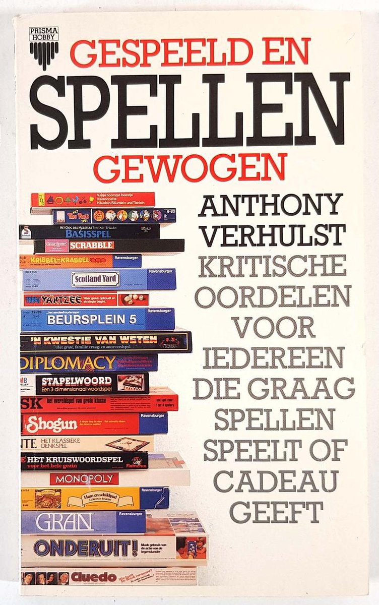 Spellen gespeeld en gewogen