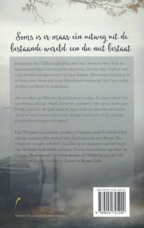 Verhaal zoekt liefde achterkant