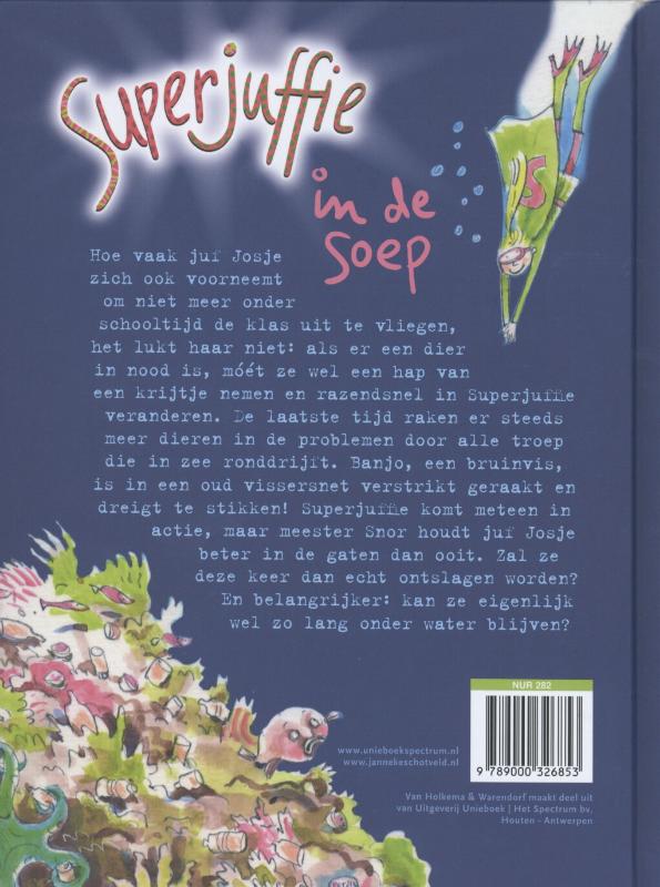 Superjuffie in de soep / Superjuffie / 4 achterkant