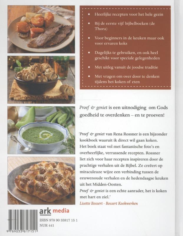 Proef en geniet achterkant