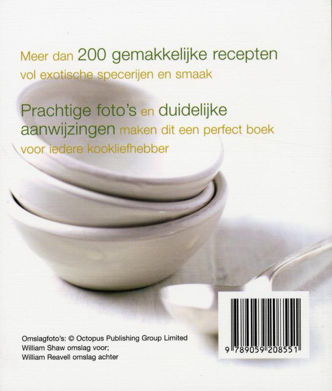 200 Curry Recepten achterkant