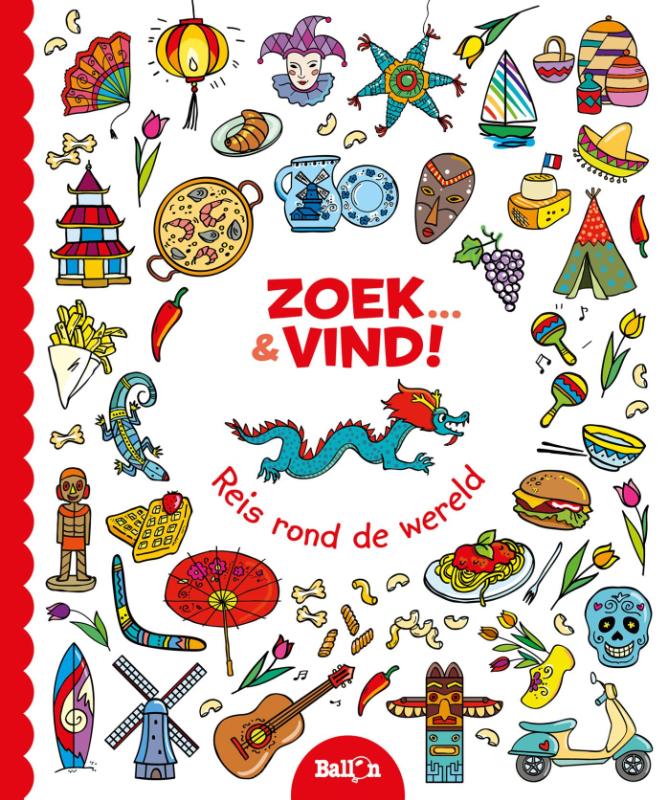Zoek & vind...Reis rond de wereld / Zoek... en vind!