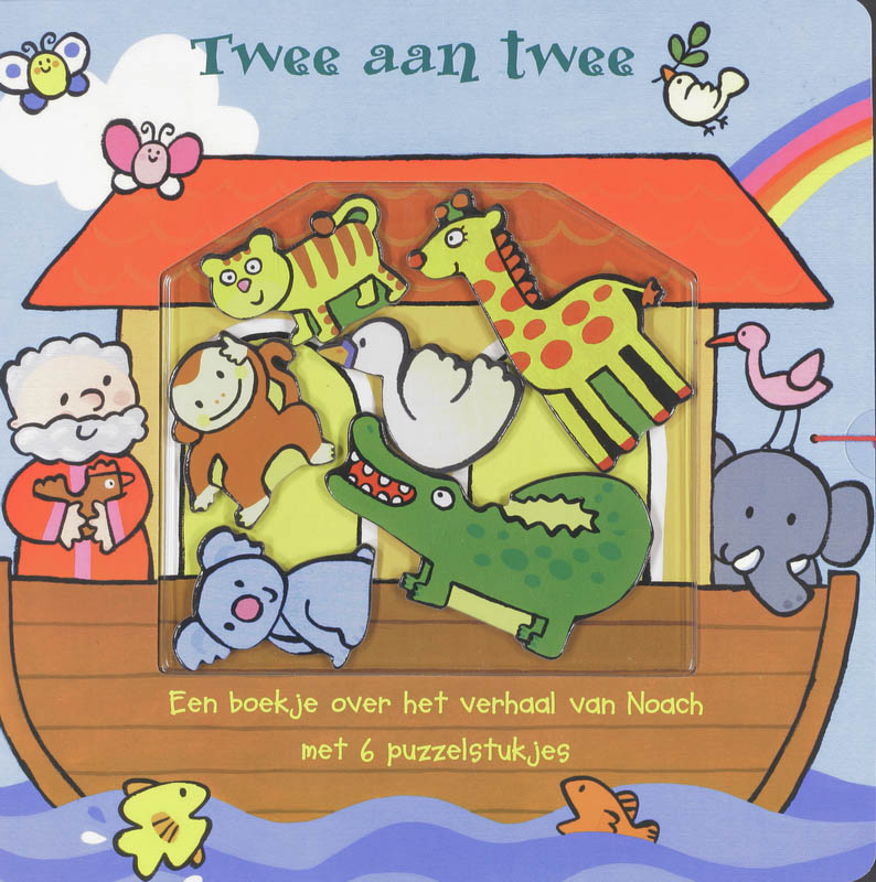 Twee aan twee - met 6 puzzelstukjes