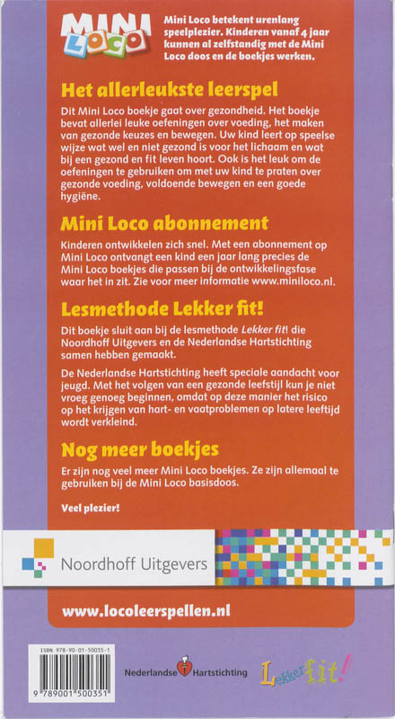 Lekker fit! Groep 1-2 achterkant