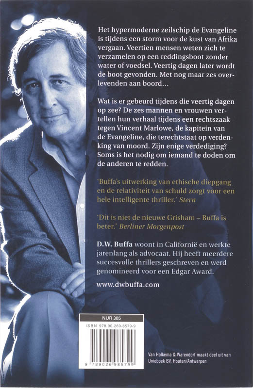 De Zaak Van De Evangeline achterkant