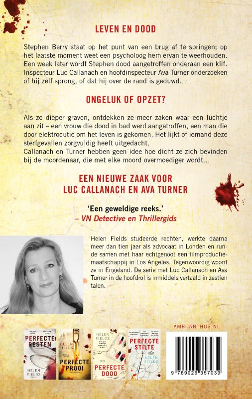 Perfecte misdaad / D.I. Callanach / 5 achterkant