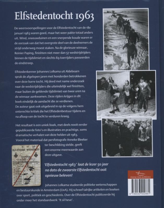 Elfstedentocht 1963 achterkant