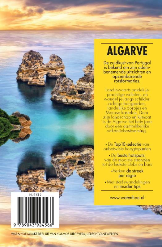 Algarve / Wat & Hoe reisgids achterkant