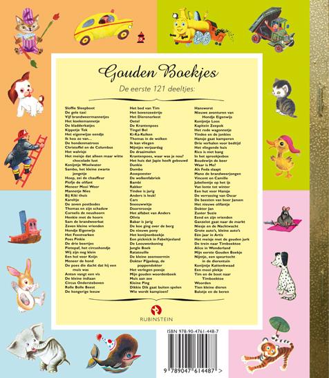 Gouden Boekjes  -   Tim en de boot naar Timboektoe achterkant