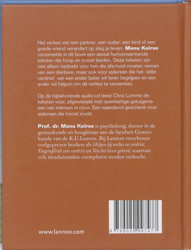 Stil verdriet achterkant