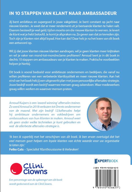 In 10 stappen van klant naar ambassadeur / 10 stappen achterkant