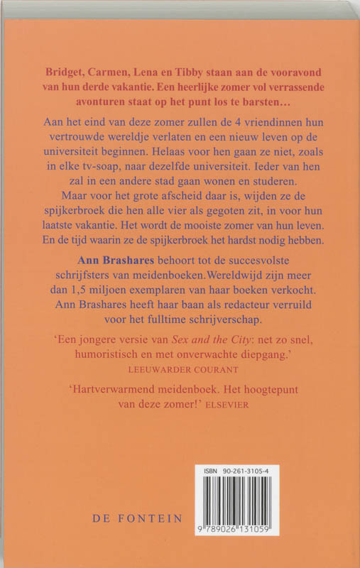 3E Zomer Van De Spijkerbroek achterkant