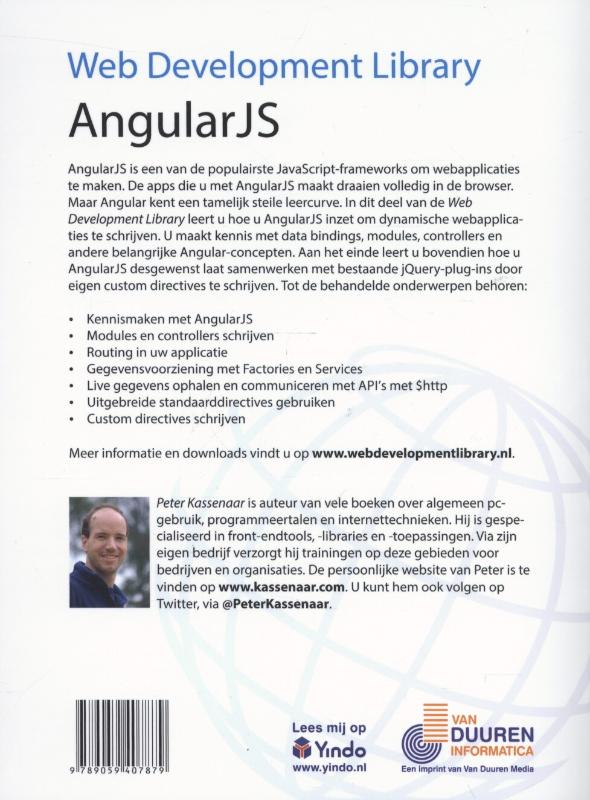 AngularJS / Web Development Library achterkant