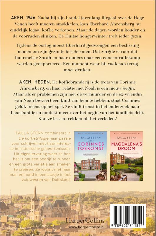 Sarahs vertrouwen / De Koffietrilogie / 2 achterkant