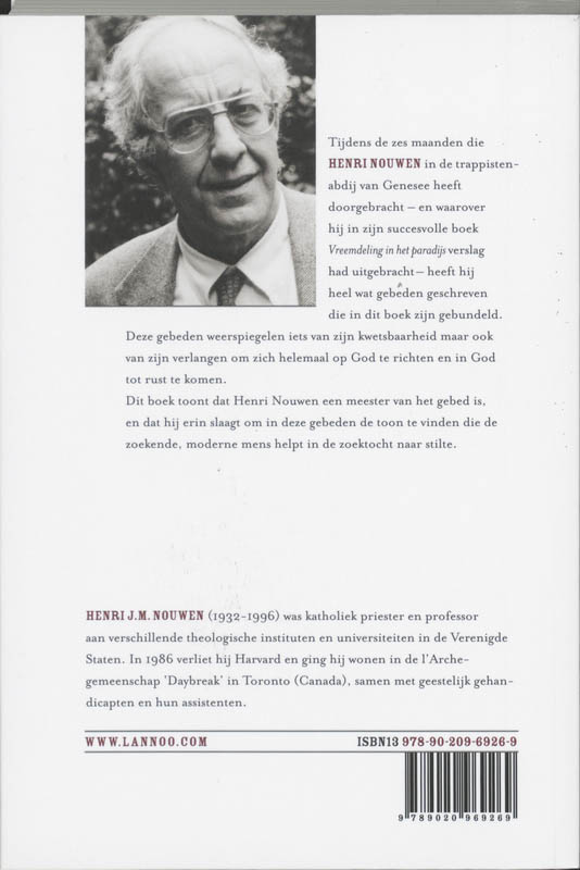 Gebeden Uit De Stilte achterkant