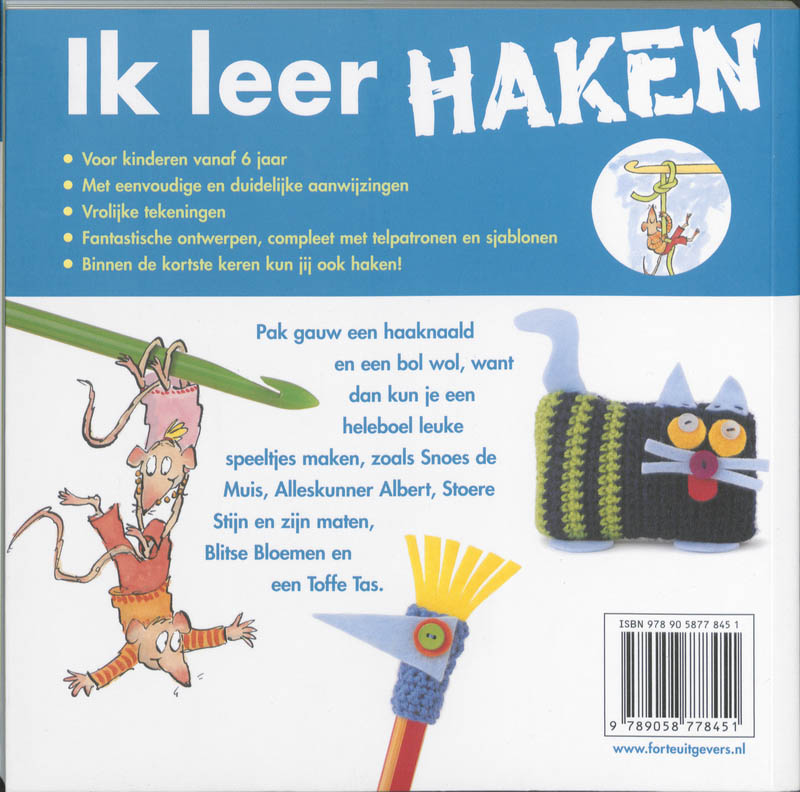 Ik leer haken achterkant