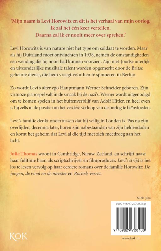 Levi's strijd achterkant