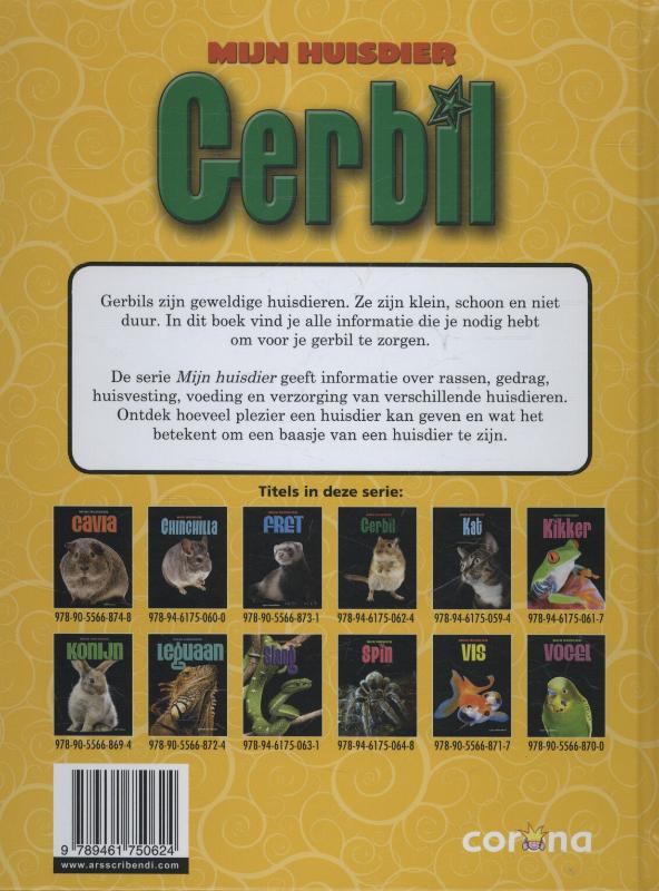 Gerbil / Mijn Huisdier achterkant