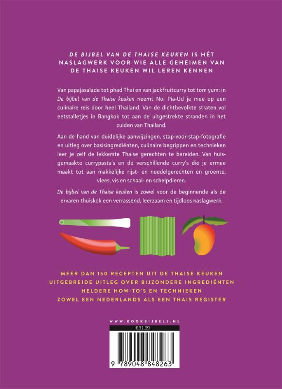 De bijbel van de Thaise keuken achterkant