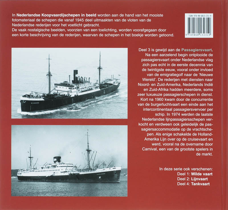 Nederlandse koopvaardijschepen in beeld 3 passagiersvaart achterkant