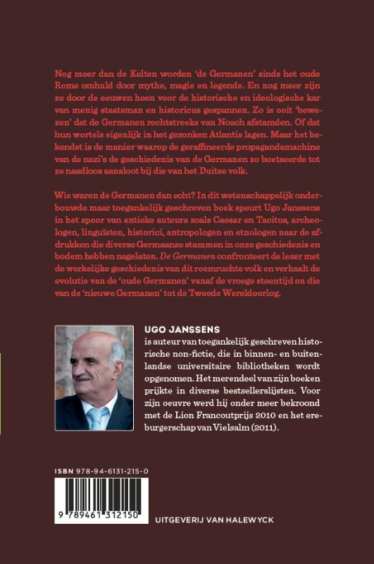 De Germanen achterkant