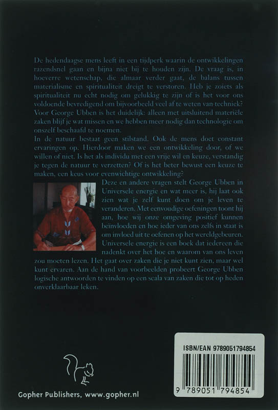 Universele energie achterkant