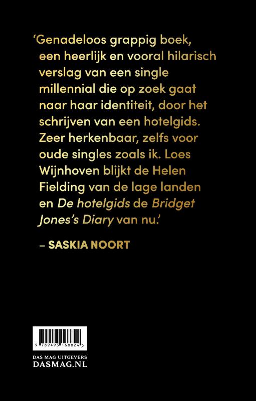 De hotelgids achterkant