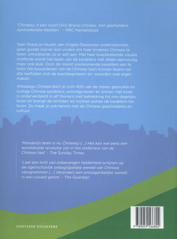 Chineasy™ Alledaags Chinees. De unieke wereld van de Chinese karakters achterkant