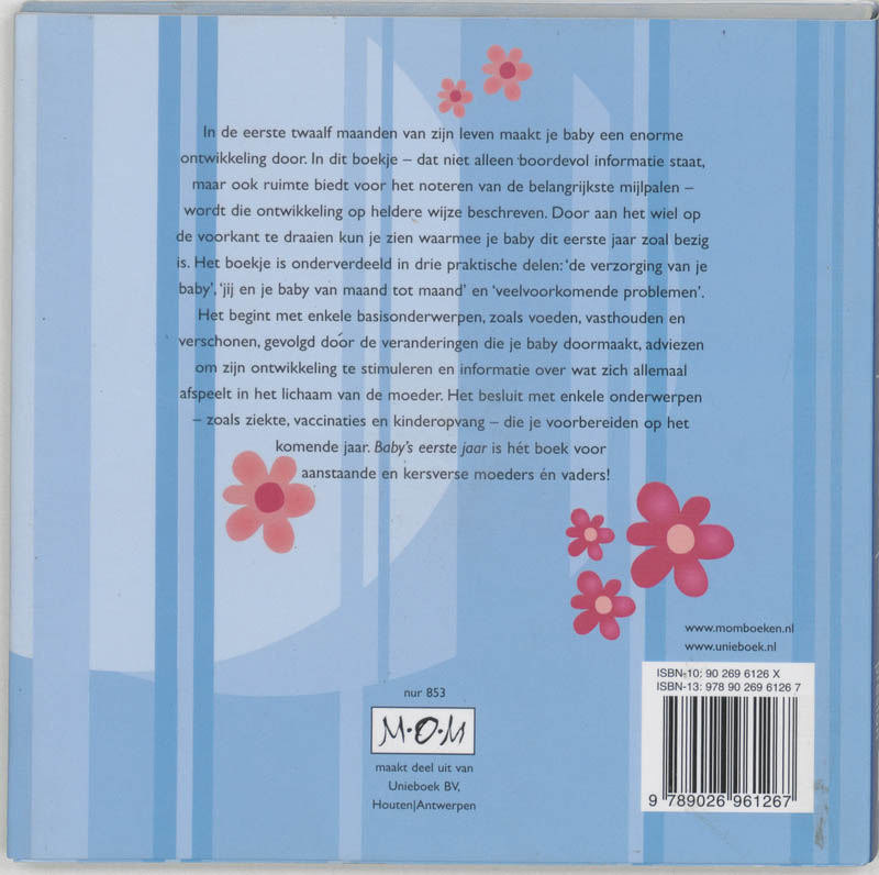 Baby's Eerste Jaar achterkant