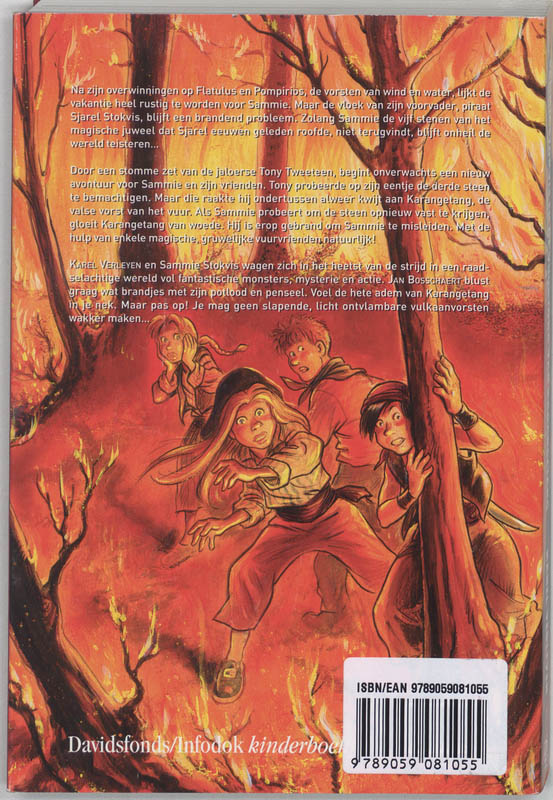 Sammie Stokvis En De Vuurtong Van Karangetang achterkant
