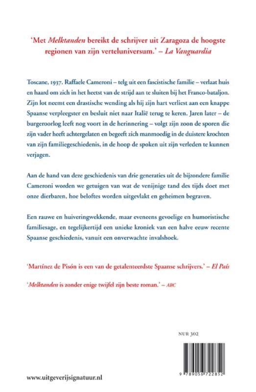 Melktanden achterkant