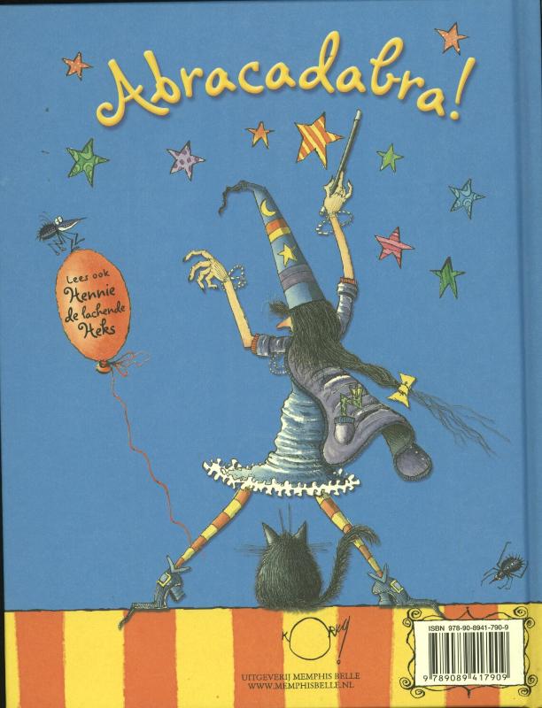 Hennie de klungelige heks achterkant