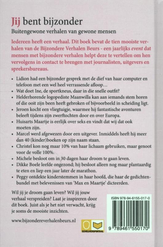 Jij bent bijzonder achterkant