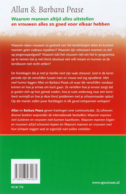 Waarom Mannen Altijd Alles Uitstellen En Vrouwen Alles Zo Goed Voor Elkaar Hebben achterkant