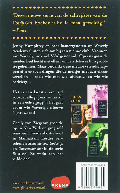 Verrukkelijk / It-girl / 4 achterkant