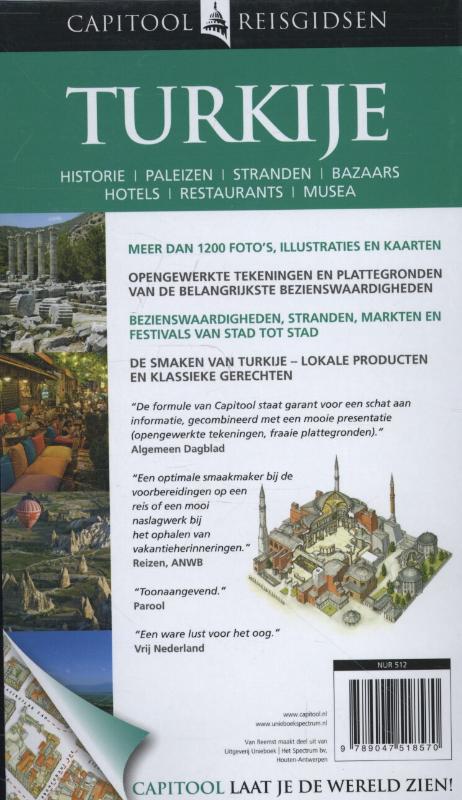 Turkije / Capitool reisgidsen achterkant
