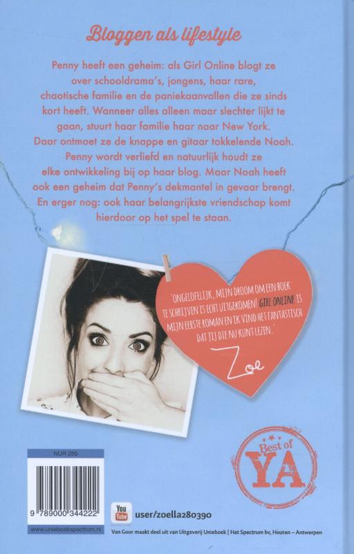 Girl online / Girl Online / 1 achterkant