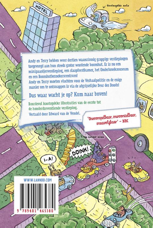 De waanzinnige boomhut van 117 verdiepingen / De waanzinnige boomhut / 9 achterkant