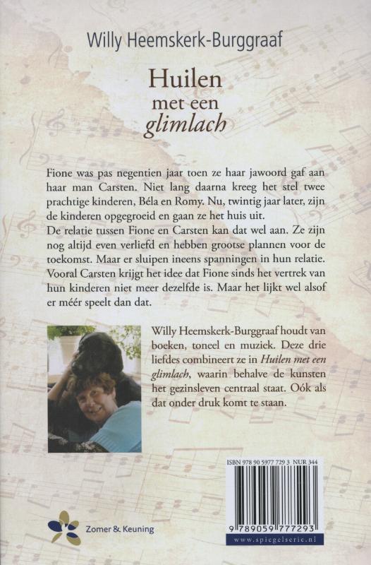 Huilen met een glimlach / Spiegelserie achterkant