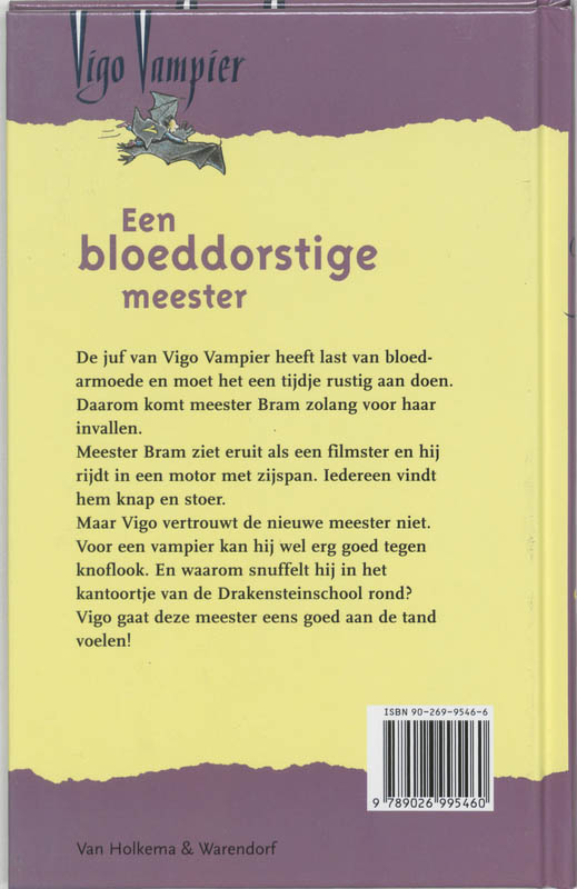 Vigo Vampier Een Bloeddorstige Meester achterkant