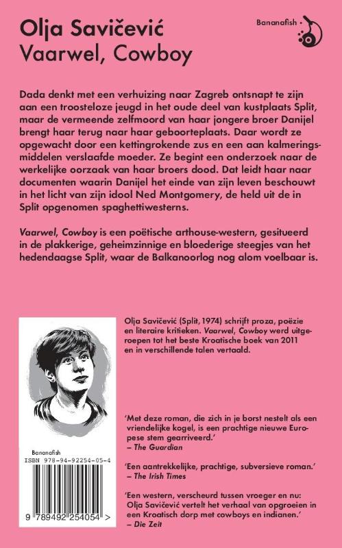 Vaarwel, Cowboy achterkant