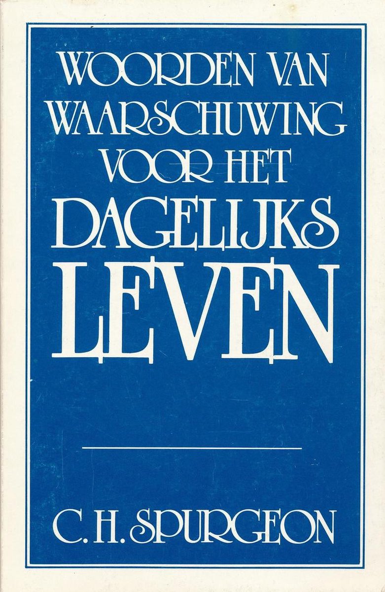 Woorden Van Waarschuwing